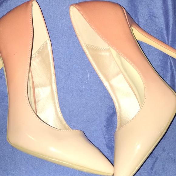 Ombré nude pink heel - Picture 2 of 2